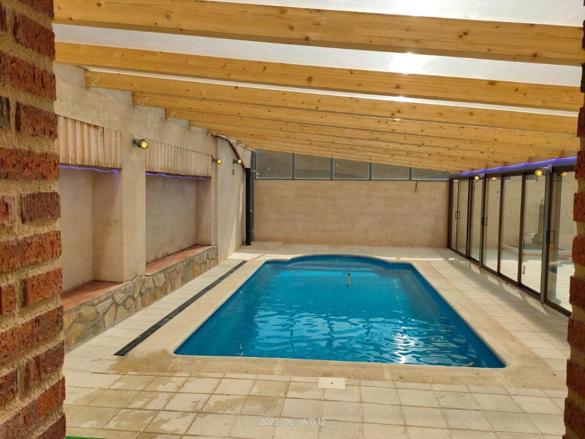 Casa Rural Banos Del Rey Con Piscina Climatizada Vega de Santa María Buitenkant foto